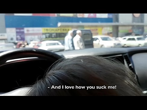 ❤️ Sinipsip mismo sa parking lot sa labas ng supermarket ❤❌ Fucking sa amin ❌️